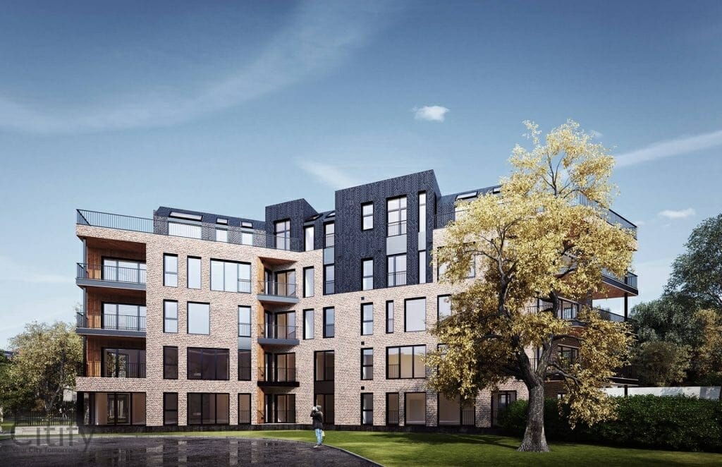 Pärnu mnt 43B (Pärnu mnt 43b) - Korterelamu - visuaalne