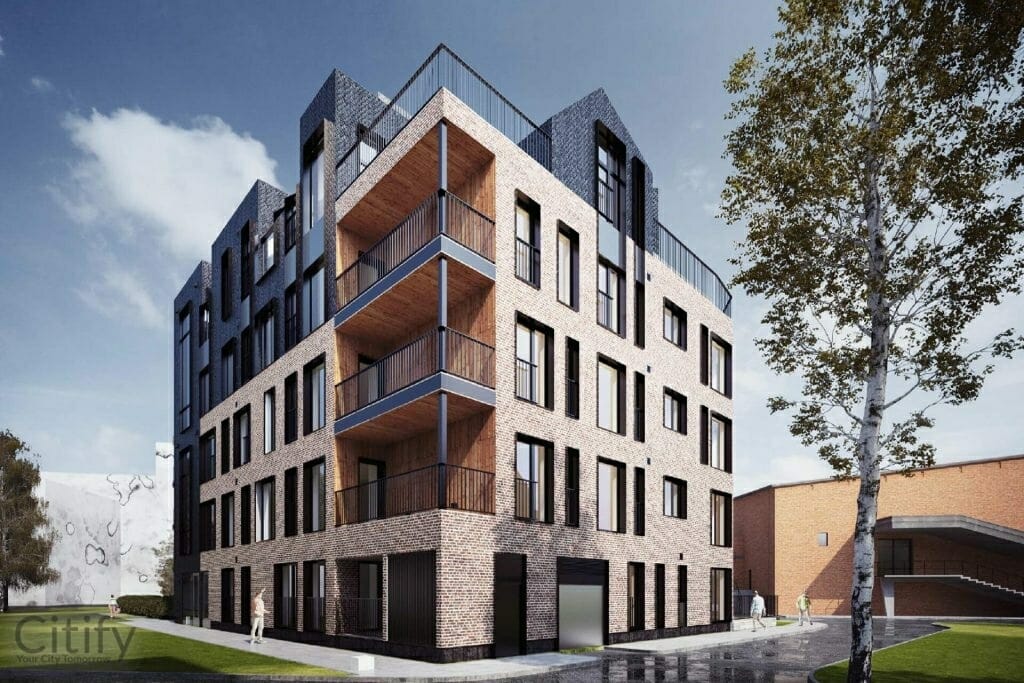 Pärnu mnt 43B (Pärnu mnt 43b) - Korterelamu - visuaalne