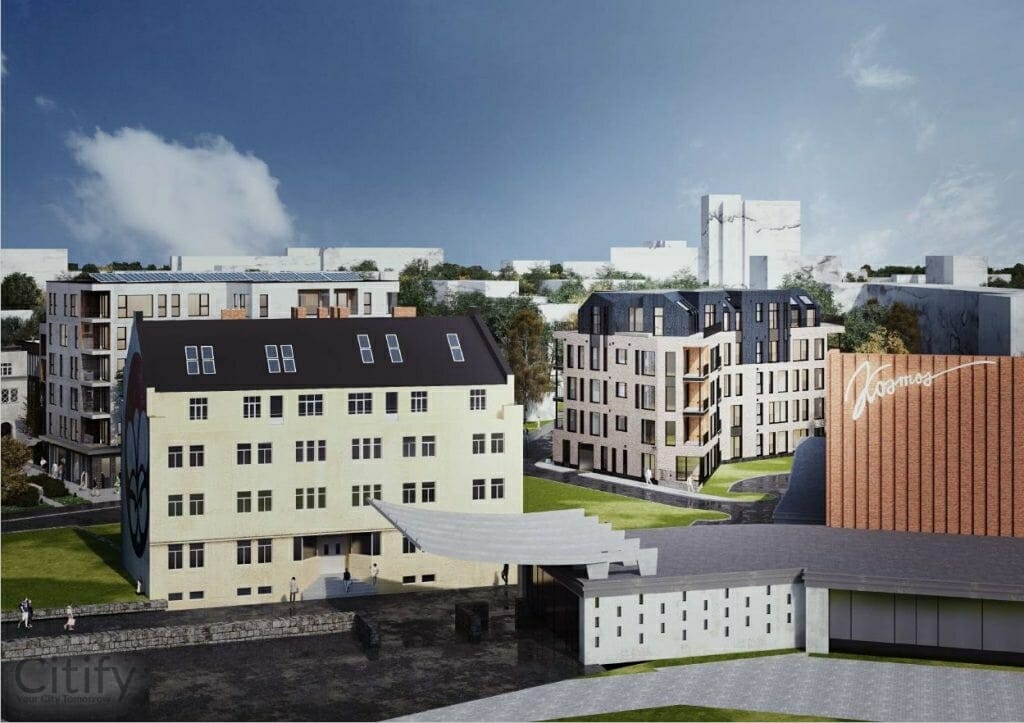 Pärnu mnt 43B (Pärnu mnt 43b) - Korterelamu - visuaalne