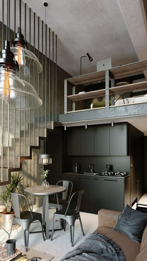 CITUS Radio City I etapas (Nida ir Banga) (Žemaičių g. 31) - Lofts - visualization