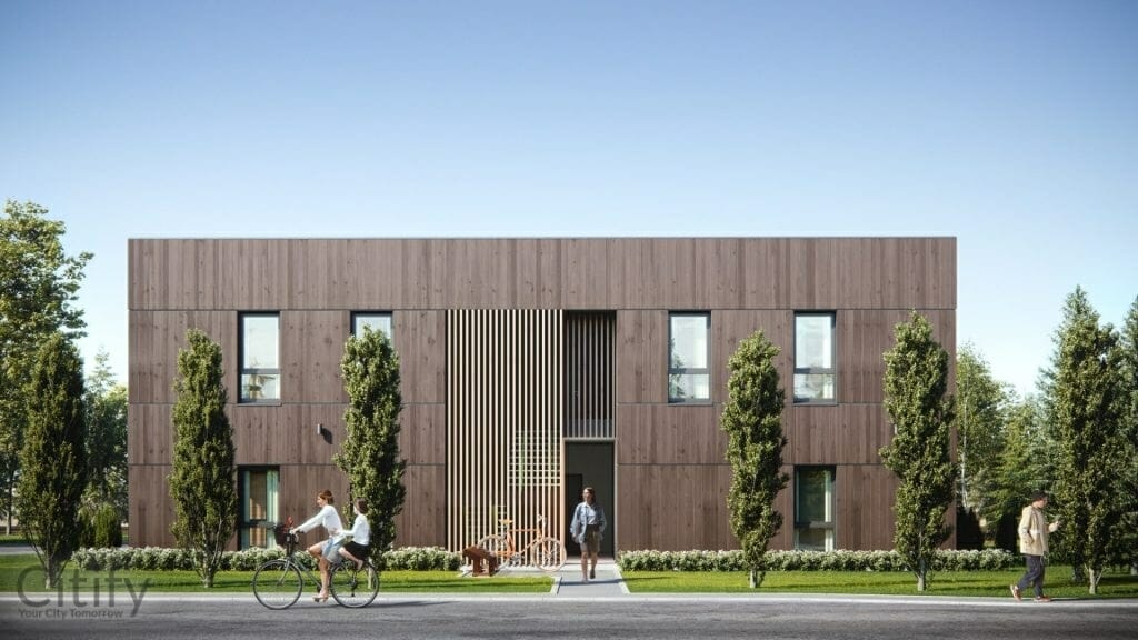 Haabersti Kodu Minivillad (Saadu 1, 3, 5, 7, 9, 11) - Multi apartment - visualization