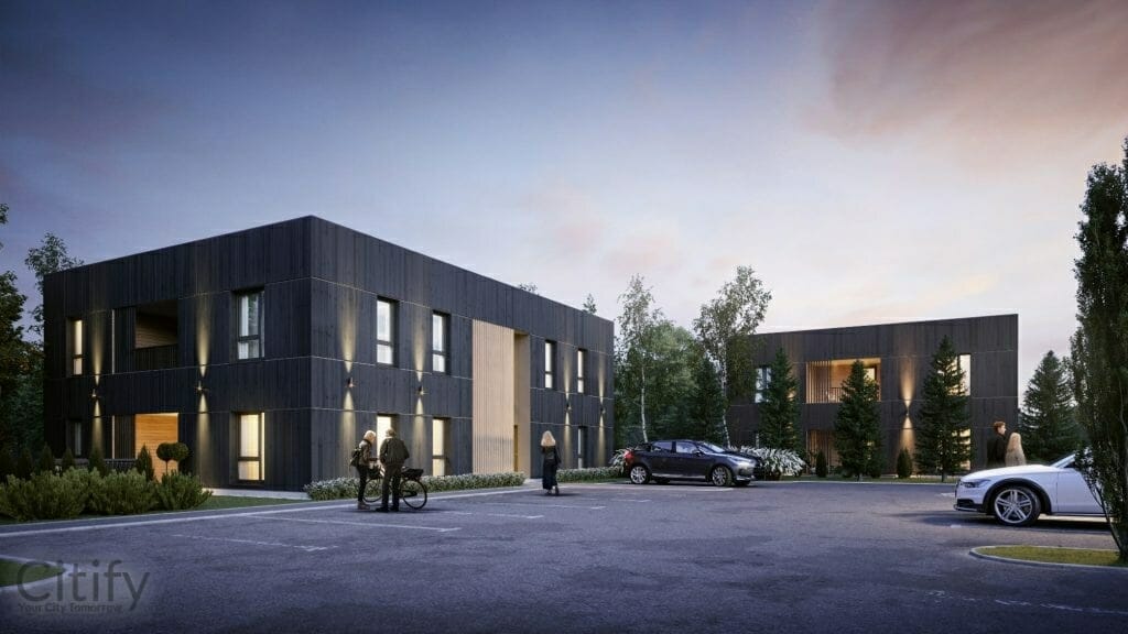 Haabersti Kodu Minivillad (Saadu 1, 3, 5, 7, 9, 11) - Multi apartment - visualization