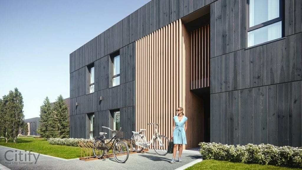 Haabersti Kodu Minivillad (Saadu 1, 3, 5, 7, 9, 11) - Multi apartment - visualization