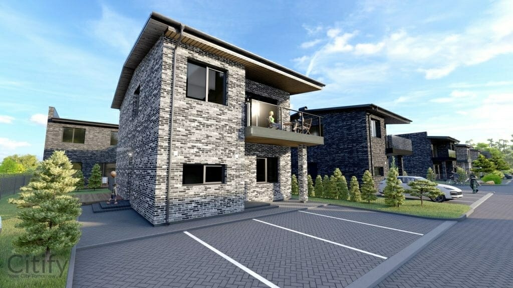 Šilojaus namai (9-ojo Forto g. 31) - Ridaelamu - visuaalne