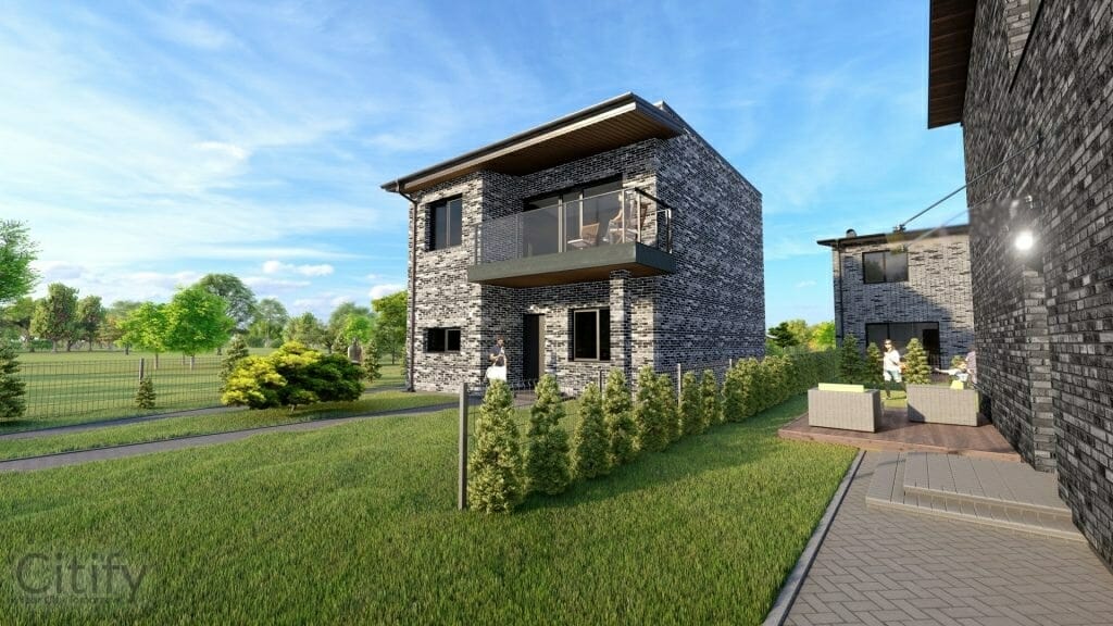 Šilojaus namai (9-ojo Forto g. 31) - Ridaelamu - visuaalne