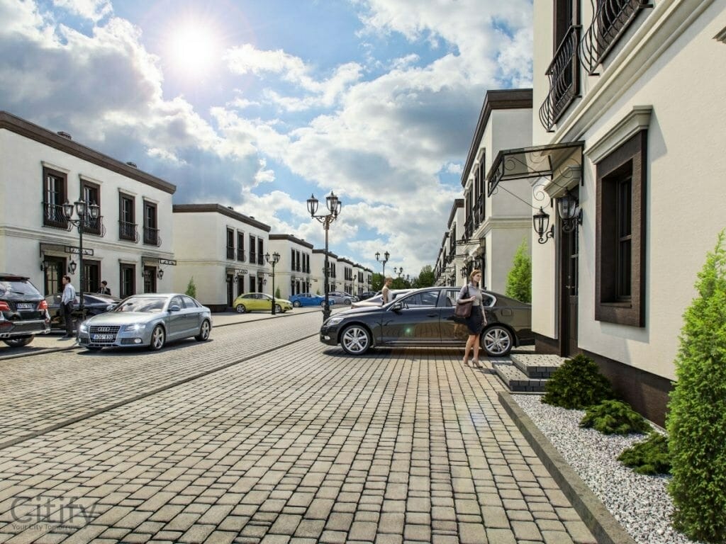 Tauro vartai (Šilojaus g.) - Row housing - visualization