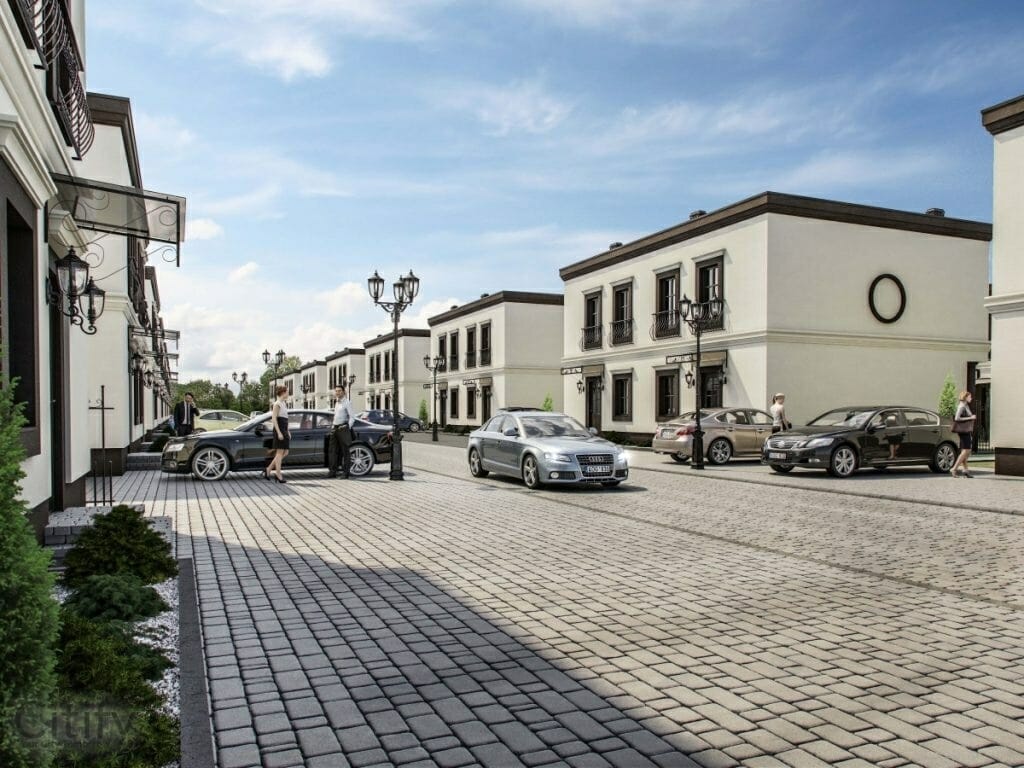 Tauro vartai (Šilojaus g.) - Row housing - visualization