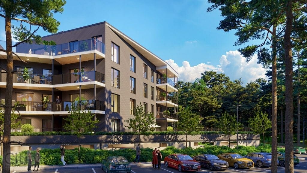 Metsatuka kodud (Teelise 6, 8, 10) - Daudzdzīvokļu nams - vizualizācija