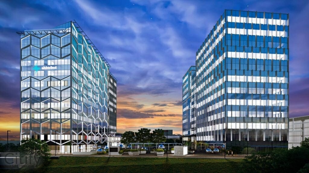 Avala ärikvartal (Veskiposti 2) (Veskiposti 2) - Office center - visualization