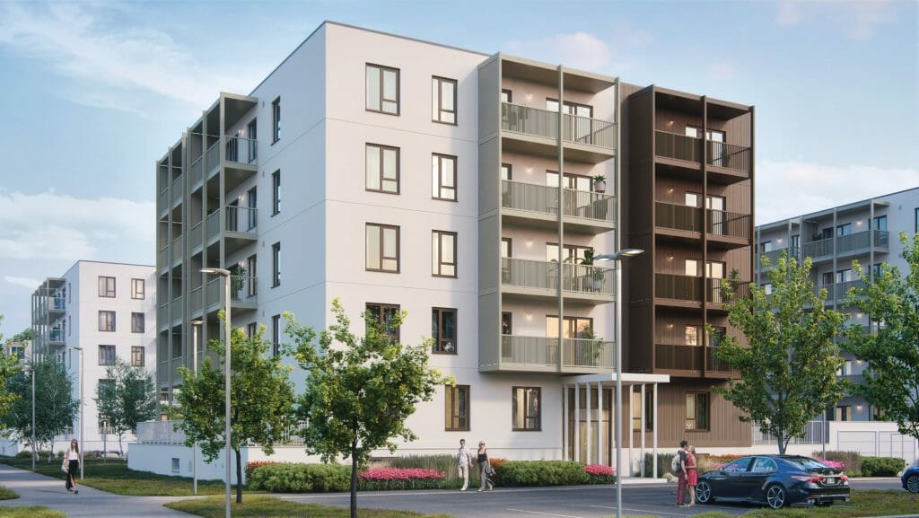 Lõvirahu Pargikodud (Vihitaja 1, 3, 5) (Vihitaja 1, 3, 5) - Multi apartment - visualization