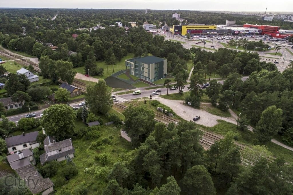 Oravamäe Ärimaja (Viljandi mnt 2b) - Biroju centrs - vizualizācija