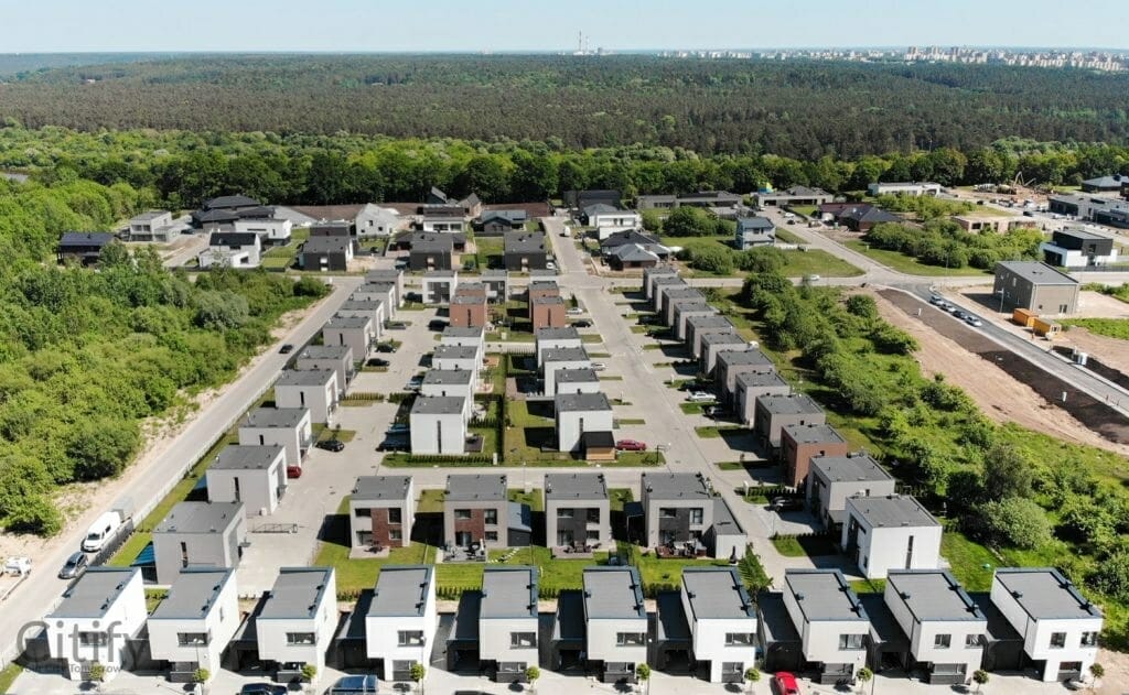 Vytėnų kvartalas (Smiltainio g.) - Private house community - visualization