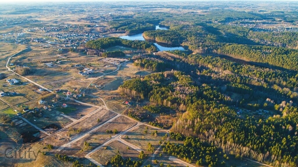 Vilniaus šilas 2 etapas (Užulėnio g., Platelių g., Dautarų g., Veliuonos g.) - Land plots - construction photos