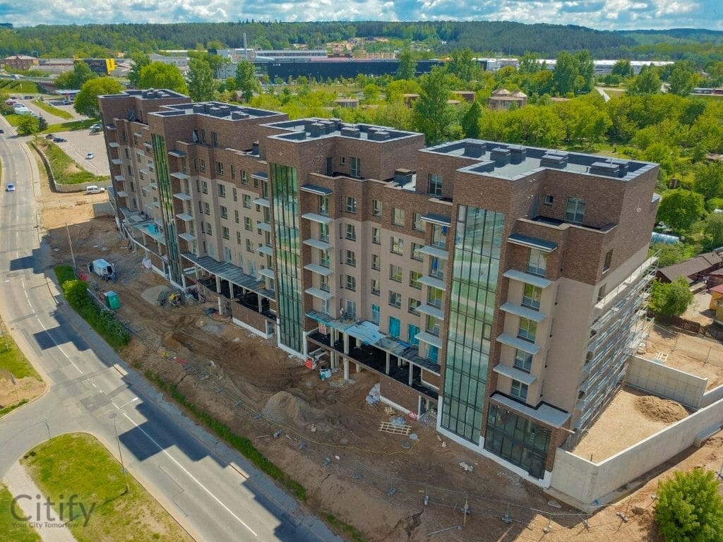 Lucky Homes (Gerosios Vilties g. 27) - Multi apartment - construction photos