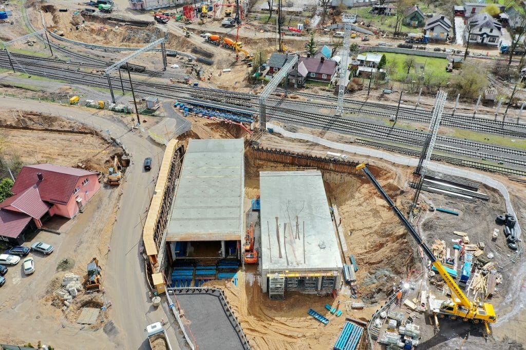 Lentvario geležinkelio pervažos tunelis (Klevų al.) - Street - construction photos