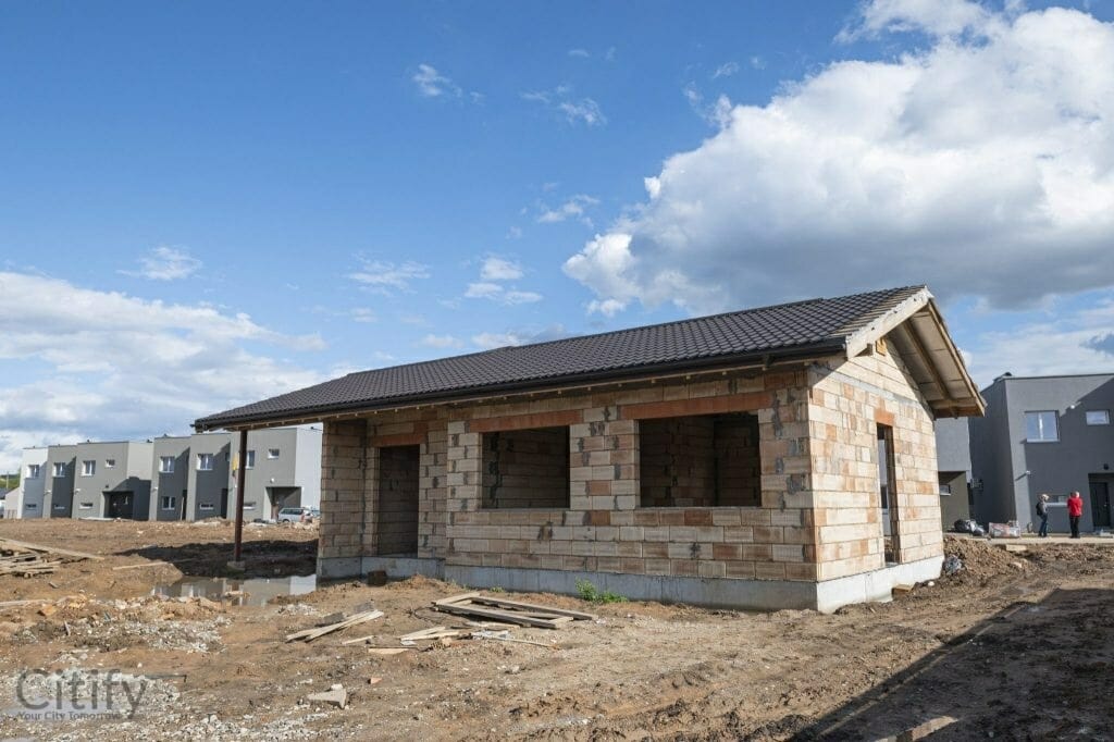17 perlų (Uždaroji g.) - Private house community - construction photos