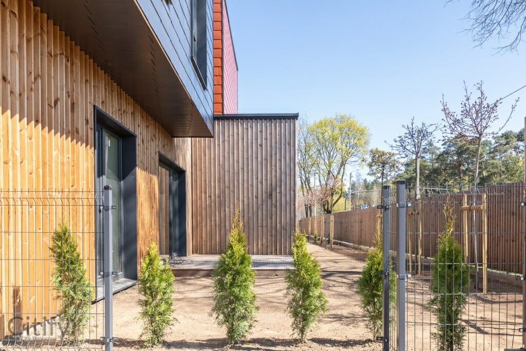 Spalvotam gyvenimui (Maumedžių g. 1A, 1B, 2, 2A, 2B, 2C) - Row housing - construction photos