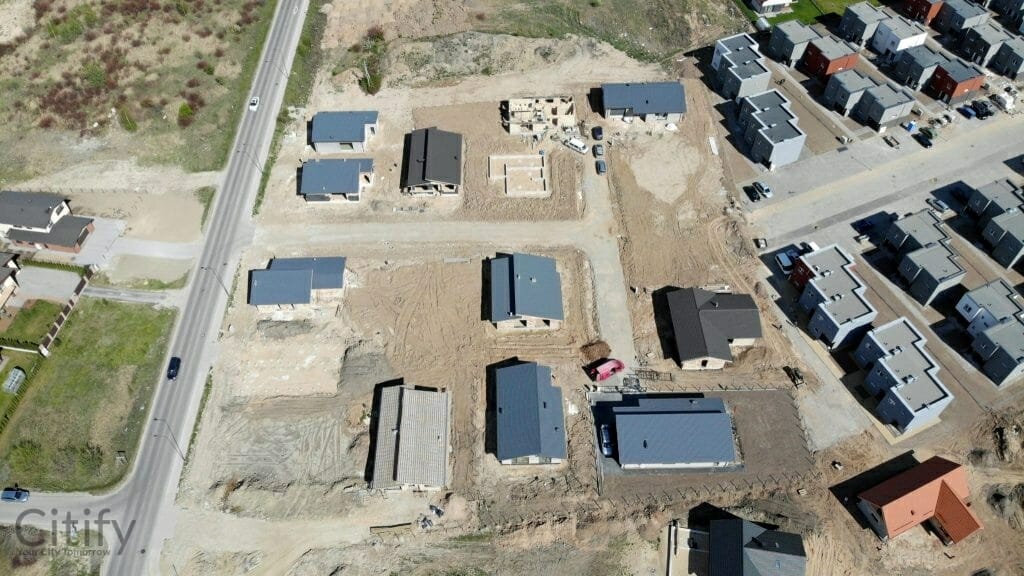 17 perlų (Uždaroji g.) - Private house community - construction photos