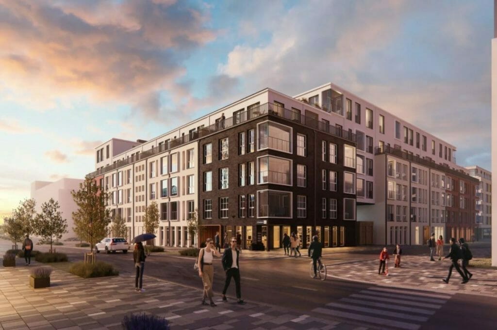 Allveelaeva maja (Allveelaeva 4) - Korterelamu, Büroohoone - visuaalne