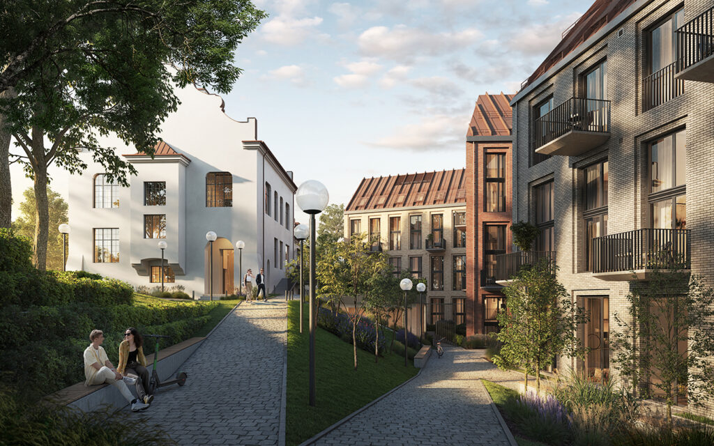 Vilniaus džiazas (K. Vanagėlio g. 11, 18) - Multi apartment - visualization