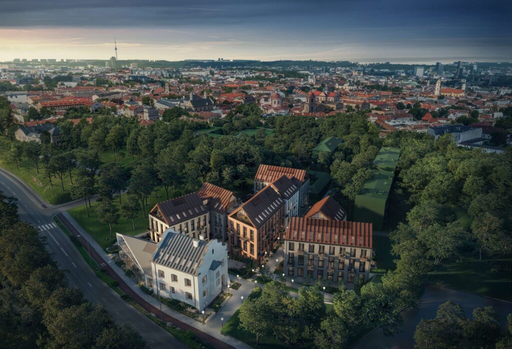 Vilniaus džiazas (K. Vanagėlio g. 11, 18) - Multi apartment - visualization