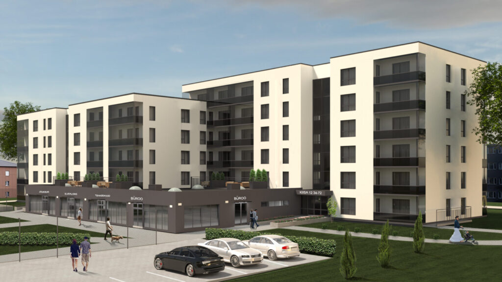 Kiisa 12 (Kiisa 12) - Multi apartment, Other commercial - visualization