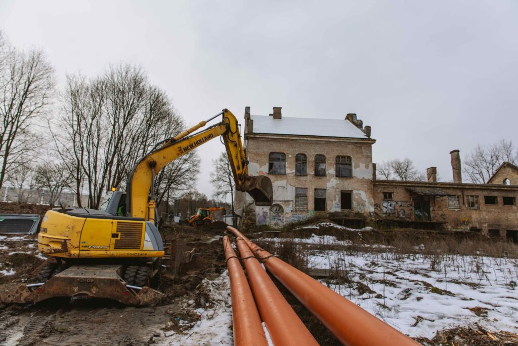 Vilniaus džiazas (K. Vanagėlio g. 11, 18) - Multi apartment - construction photos