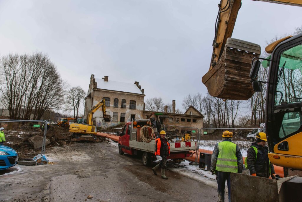 Vilniaus džiazas (K. Vanagėlio g. 11, 18) - Multi apartment - construction photos