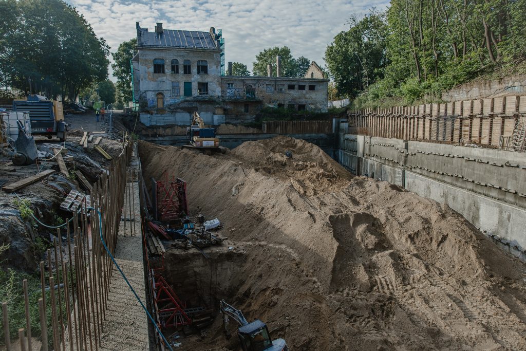 Vilniaus džiazas (K. Vanagėlio g. 11, 18) - Multi apartment - construction photos