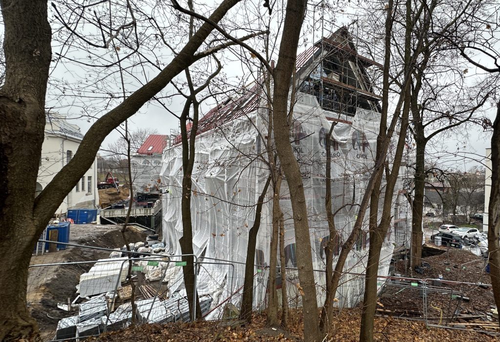 Vilniaus džiazas (K. Vanagėlio g. 11, 18) - Multi apartment - construction photos