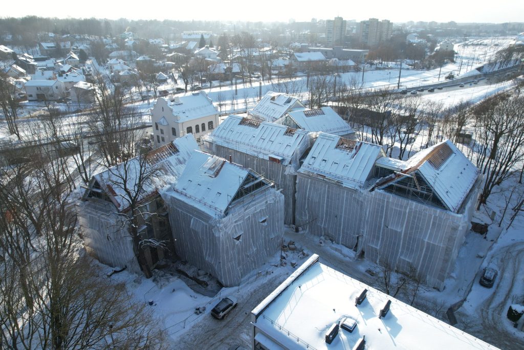 Vilniaus džiazas (K. Vanagėlio g. 11, 18) - Korterelamu - ehituse fotod