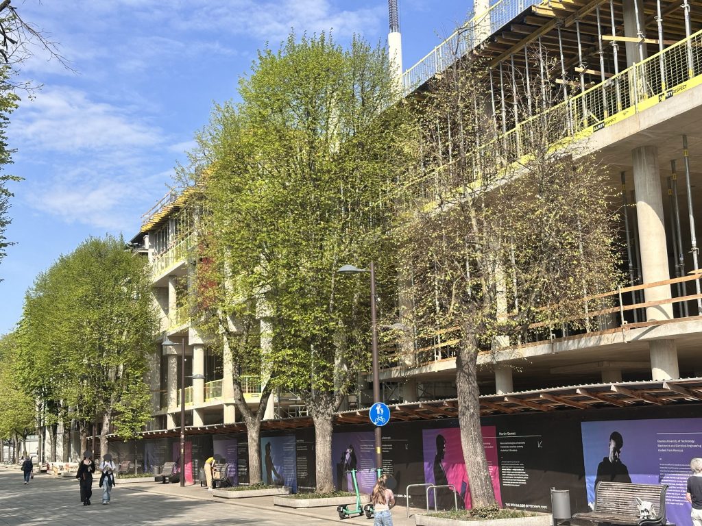 Laisvės al. 60 (buvęs Merkurijus) (Laisvės al. 60) - Hotel, Multi apartment, Office center - construction photos