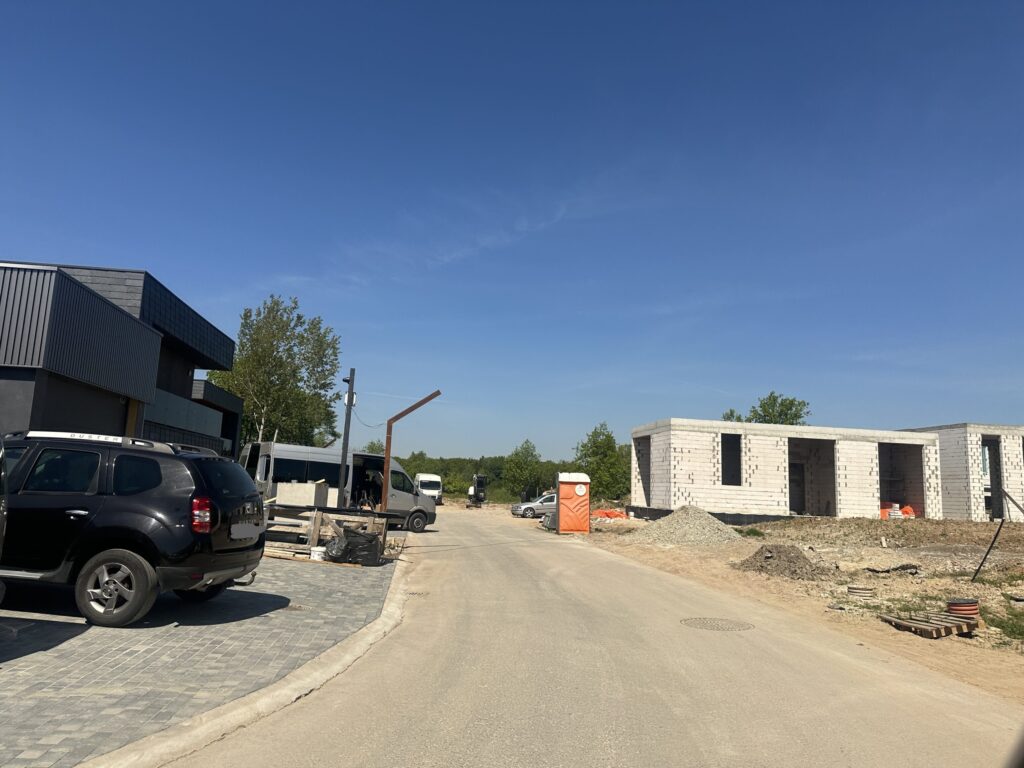 NOA namai (Perkūno al., Pūgos al., Kaitros al., Vandenio al.) - Private house community - construction photos