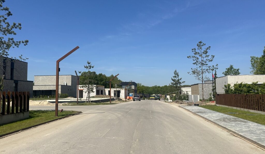 NOA namai (Perkūno al., Pūgos al., Kaitros al., Vandenio al.) - Private house community - construction photos