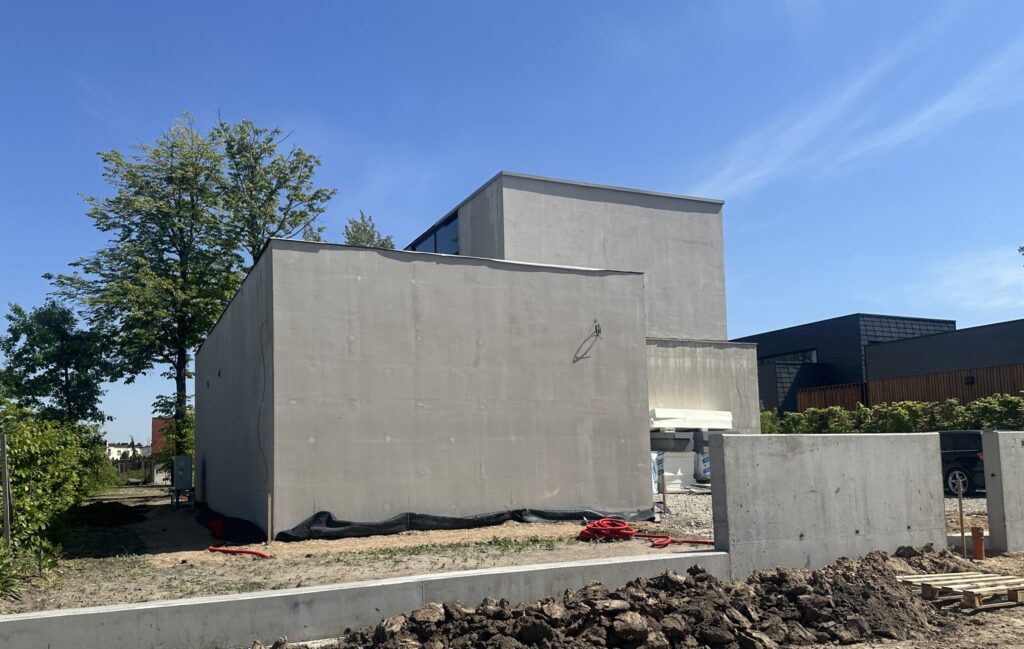 NOA namai (Perkūno al., Pūgos al., Kaitros al., Vandenio al.) - Private house community - construction photos