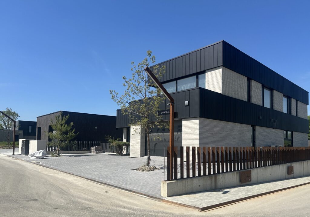 NOA namai (Perkūno al., Pūgos al., Kaitros al., Vandenio al.) - Private house community - construction photos