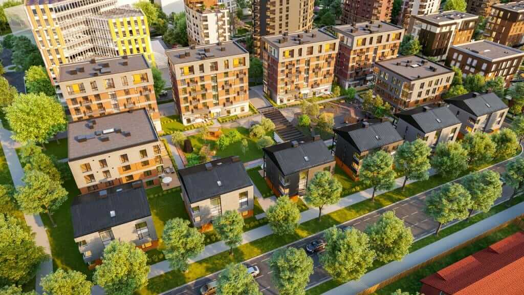 Uus-Veerenni (Pille 11, 11/1, 11/2, 11/3, 11/4, 11/5, 11/6 // Veerenni 36b/1, 36b/2, 36b/3,  36b/4, 36b/5, 36b/6) (Pille 11, 11/1, 11/2, 11/3, 11/4, 11/5, 11/6 // Veerenni 36b/1, 36b/2, 36b/3,  36b/4, 36b/5, 36b/6) - Multi apartment, Other commercial - visualization