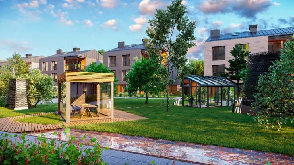 Uus-Veerenni (Pille 11, 11/1, 11/2, 11/3, 11/4, 11/5, 11/6 // Veerenni 36b/1, 36b/2, 36b/3,  36b/4, 36b/5, 36b/6) (Pille 11, 11/1, 11/2, 11/3, 11/4, 11/5, 11/6 // Veerenni 36b/1, 36b/2, 36b/3,  36b/4, 36b/5, 36b/6) - Multi apartment, Other commercial - visualization