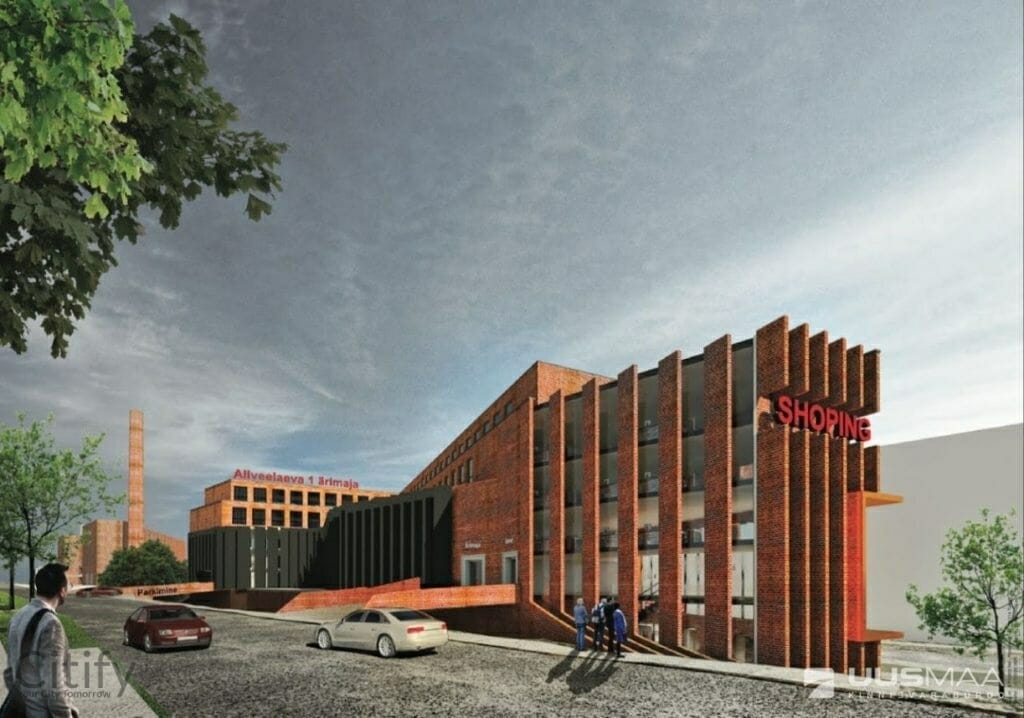 Allveelaeva 1 (Allveelaeva 1) - Büroohoone - visuaalne