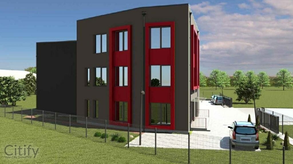 Astangu 84 (Astangu 84) - Office center, Warehouse / Distribution center - visualization