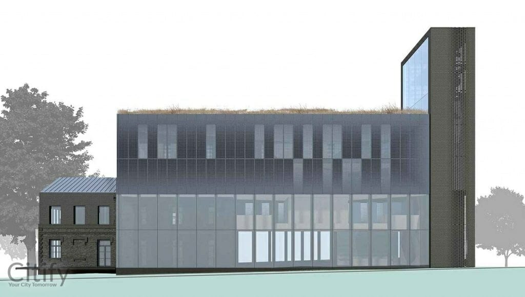 Balasta dambis 5B (Balasta dambis 5B) - Office center - visualization