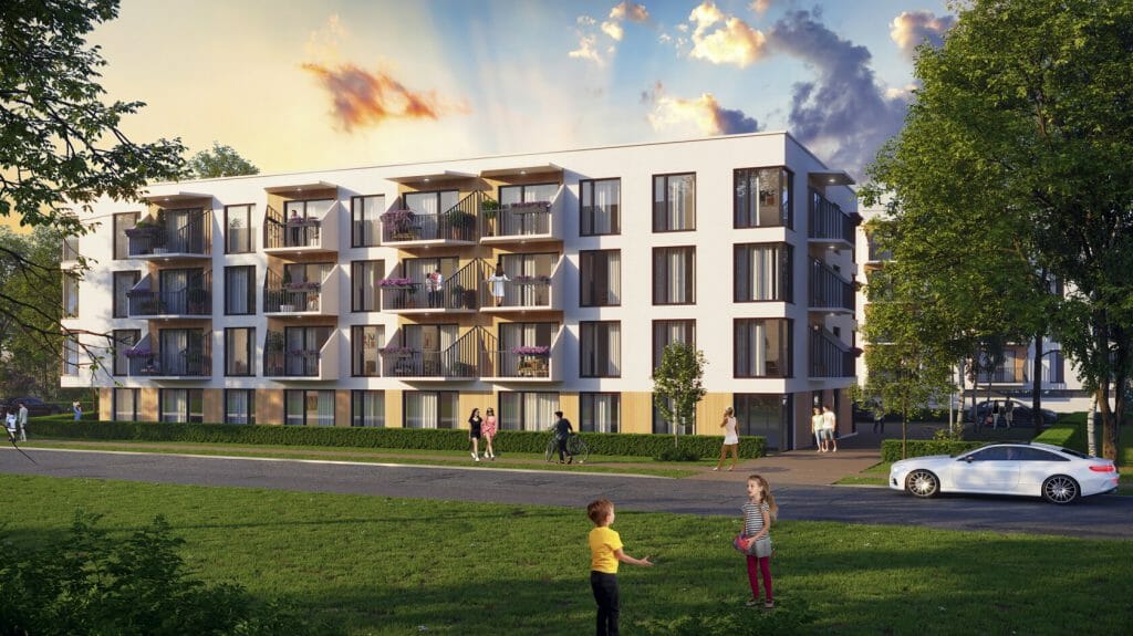 Parka kvartāls 2 kārta (Mazā Stērstu 6) - Multi apartment - visualization