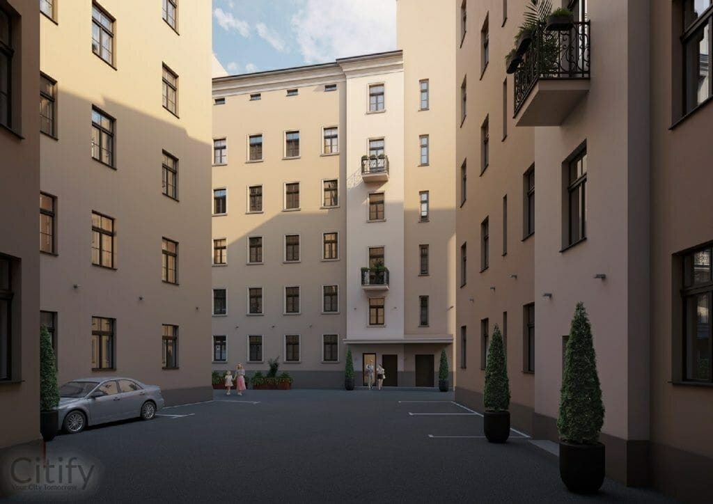 Blaumaņa iela 9 (Blaumaņa iela 9, 9a) - Multi apartment - visualization