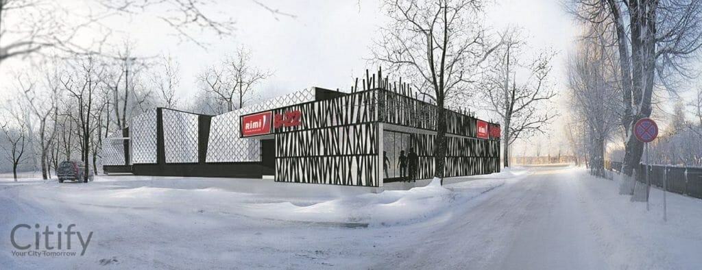 Brīvības gatve 448 (Brīvības gatve 448) - Pārtikas veikals - vizualizācija