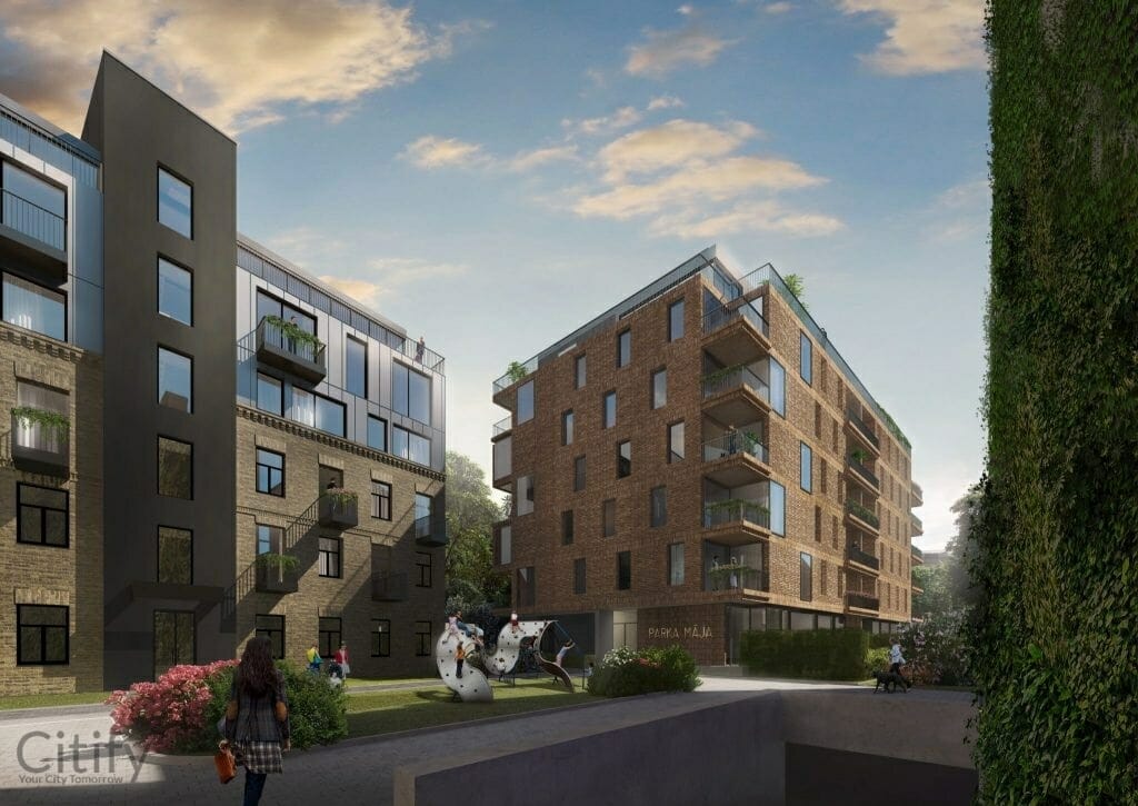 Brīvības iela 120 (Brīvības iela 120) - Daugiabutis - vizualizacija