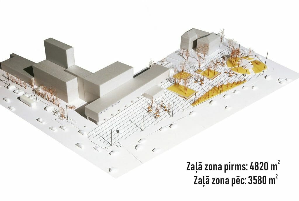Dailes teātra skvēra labiekārtošana (Brīvības iela 75, Šarlotes iela 5) - Square - visualization