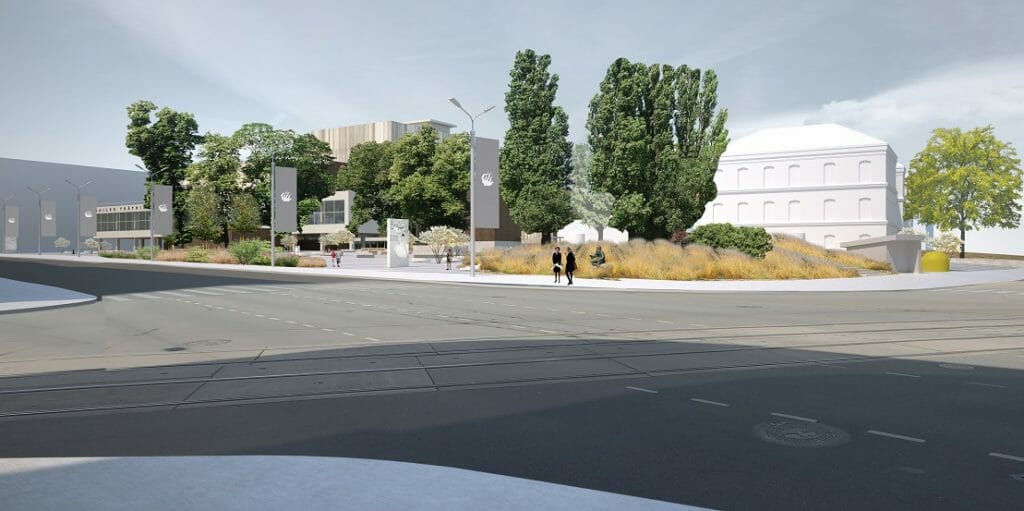 Dailes teātra skvēra labiekārtošana (Brīvības iela 75, Šarlotes iela 5) - Square - visualization