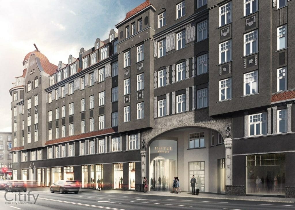 Brīvības iela 88 (Brīvības iela 88) - Viešbutis - vizualizacija