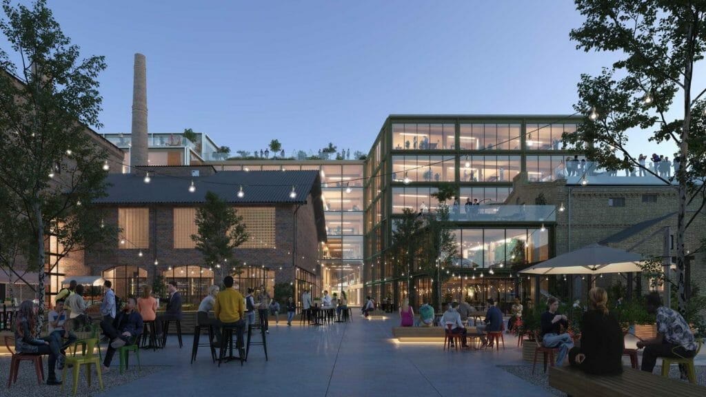 Kimmel Quarter (Bruņinieku iela 2, Stabu iela 1) - Office center - visualization