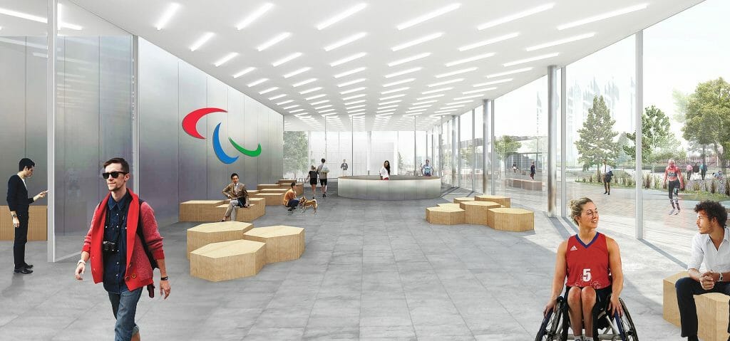 Latvijas Paralimpiskais sporta centrs (Padures iela, Ceraukstes iela, Gulbju iela) - Sports arena, Sports field or court - visualization